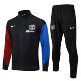 24-25 Barcelona (black) Jacket Adult Sweater tracksuit set