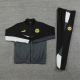 24-25 Borussia Dortmund (black) Jacket Adult Sweater tracksuit set