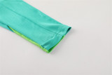 24-25 Brazil (light green) Adult Sweater tracksuit set