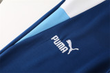 24-25  Marseille (blue) Jacket Adult Sweater tracksuit set