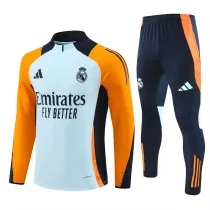 24-25 Real Madrid (Light Blue) Adult Sweater tracksuit set