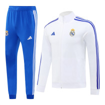 24-25 Real Madrid (white) Jacket Adult Sweater tracksuit set