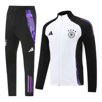 2024 Germany (white) Jacket Adult Sweater tracksuit set Training Suit