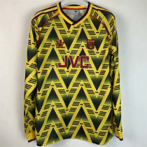 Long sleeve 91-93 Arsenal Away Retro Jersey Thailand Quality