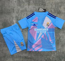 Kids kit 24-25 Real Madrid (Goalkeeper) Thailand Quality