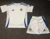 Kids kit 24-25 Leeds United home Thailand Quality