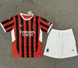 24-25 AC Milan home Set.Jersey & Short High Quality