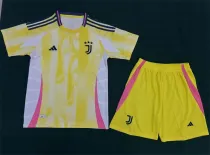 24-25 Juventus FC Away Set.Jersey & Short High Quality