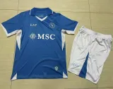 24-25 SSC Napoli home Set.Jersey & Short High Quality