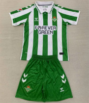 Kids kit 24-25 Real Betis home Thailand Quality