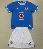 24-25 Cruz Azul home Set.Jersey & Short High Quality