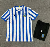 Kids kit 24-25 Sheffield Wednesday home Thailand Quality