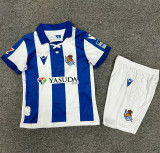 Kids kit 24-25 Real Sociedad home Thailand Quality