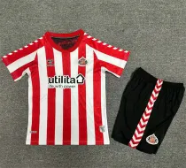 Kids kit 24-25 Sunderland AFC home Thailand Quality