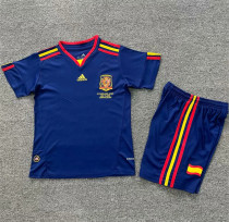Kids kit 2010 Spain Away (Retro Jersey) Thailand Quality