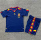 Kids kit 2010 Spain Away (Retro Jersey) Thailand Quality