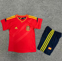 Kids kit 2012 Spain home (Retro Jersey) Thailand Quality