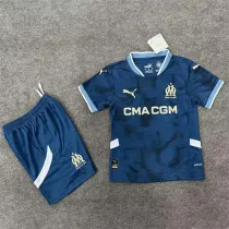 Kids kit 24-25 Marseille Away Thailand Quality