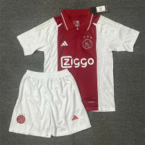 24-25 Ajax home Set.Jersey & Short High Quality