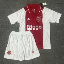 24-25 Ajax home Set.Jersey & Short High Quality