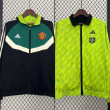 24-25 Manchester United (two-sided) Windbreaker Soccer Jacket