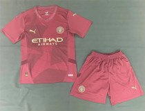 24-25 Manchester City Third Away Set.Jersey & Short High Quality