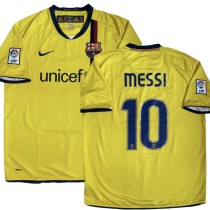 08-09 FC Barcelona Away (MESSI 10#) Retro Jersey Thailand Quality