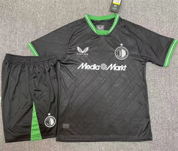 Kids kit 24-25 Feyenoord Rotterdam Away Thailand Quality