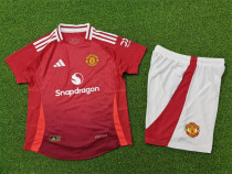 Player Version Kids kit 24-25 Manchester United home Thailand Quality