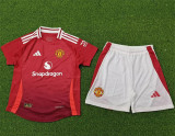 Player Version Kids kit 24-25 Manchester United home Thailand Quality