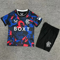 Kids kit 24-25 Rangers Third Away (BOXT) Thailand Quality