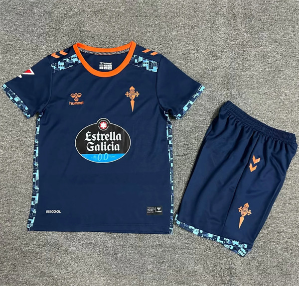 Kids kit 24-25 Celta de Vigo Away Thailand Quality