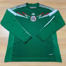 Long sleeve 2014 Mexico home Retro Jersey Thailand Quality