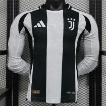 Long sleeve 24-25 Juventus FC home Player Version Thailand Quality