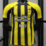 24-25 Al Ittihad Jeddah home Player Version Thailand Quality