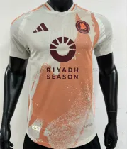 24-25 AS Roma Away Player Version Thailand Quality