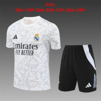 Kids kit 24-25 Real Madrid (Training clothes) Thailand Quality