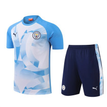 24-25 Manchester City (Training clothes) Set.Jersey & Short High Quality
