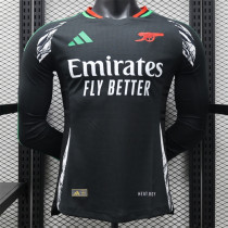 Long sleeve 24-25 Arsenal Away Player Version Thailand Quality