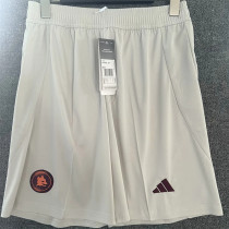 24-25 AS Roma Away Soccer shorts Thailand Quality