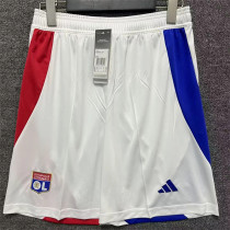 24-25 Olympique Lyonnais home Soccer shorts Thailand Quality