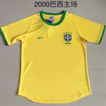 2000 Brazil home Retro Jersey Thailand Quality