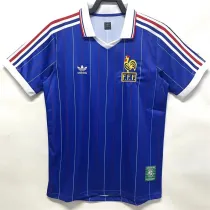 1982 France home Retro Jersey Thailand Quality
