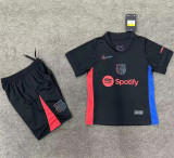 Kids kit 24-25 FC Barcelona Away Thailand Quality