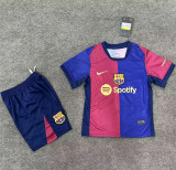 Kids kit 24-25 FC Barcelona home Thailand Quality