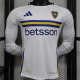 Long sleeve 24-25 CA Boca Juniors Away Player Version Thailand Quality