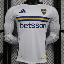 Long sleeve 24-25 CA Boca Juniors Away Player Version Thailand Quality