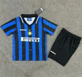 Kids kit 97-98 Inter milan home (Retro Jersey) Thailand Quality
