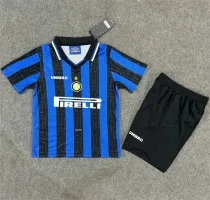 Kids kit 97-98 Inter milan home (Retro Jersey) Thailand Quality