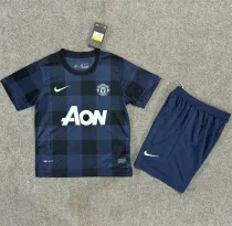 13-14 Manchester United Away (Retro Jersey) Kids kit Thailand Quality